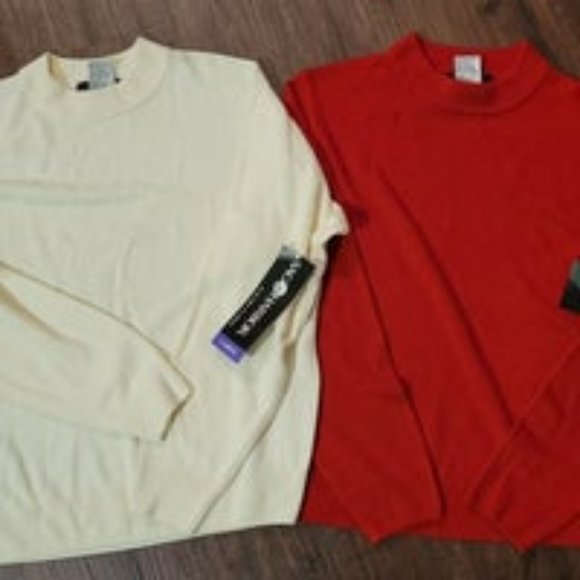 Sag Harbor Crew Neck Sweaters - Picture 1 of 4